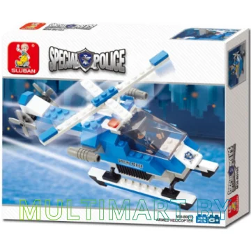 Конструктор Sluban M38-B0185 Вооруженный вертолет